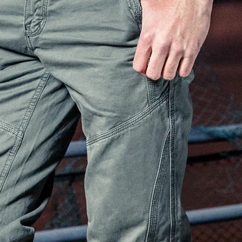 Darbo Kelnės, vyriški Krovinių Kelnės Multi Kišenės Mados Parkour Sweatpants Poilsiu Lauke Pantalon Homme 2017 Medvilniniai Darbo Drabužiai 175