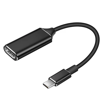 USB C iki HDMI Suderinamus Konverteris Adapteris 4K 30Hz c tipo Kabelių, skirtų 