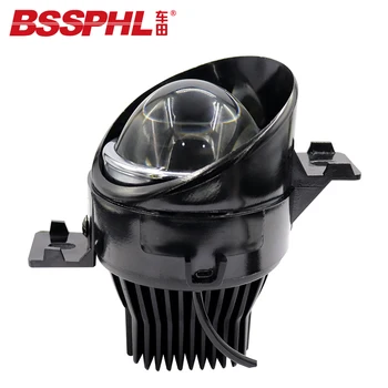 BSSPHL Automobilių stiliaus Mokymai šviesos HD 3.0 Bi-xenon LED rūko žibintas objektyvas tinka Nissan Fuga Y50/3.5 Geniss 06-08 Livina 07-16 Sylphy