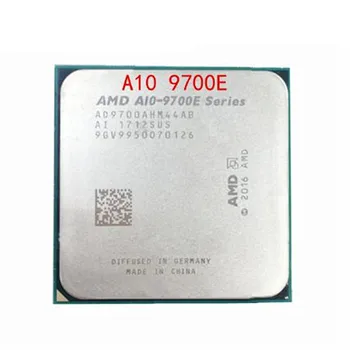 AMD A10-Series A10-9700E A10 9700E 4.0 GHz Quad-Core CPU Procesorius AD9700AHM44AB Lizdas AM4