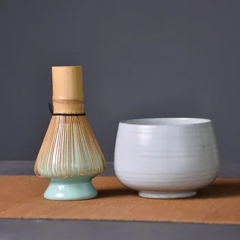 LUWU japonų keramikos matti dubenį arbatos įrankis cha dubenys kinijos kung fu arbatos priedai