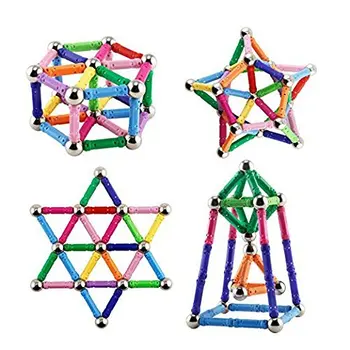 Magnetiniai Blokai Lazdos Nustatyti Statybos Magnetinių Žaislų Juosta Karoliukai Žaislai Vaikams Švietimo Magnetinis Žaislas, Plėtoti Dovana