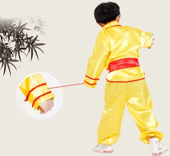 Pilnamečiai Vaikai, Berniukas Ir Mergaitė Dobok Kinijos Tradicinės Wushu Kostiumo Kimono Dziudo Apranga Kung Fu Kostiumas Tai Či Kovos Meno Vienodas
