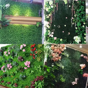 2018 Naują Gyvatvorių Augalų Dekoratyvinės Dirbtinė Žolė Kūrybos Dirbtinių Augalų Padirbtų Augalų Sienos Sodo Dekoro