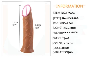 FAAK dildo pradedantiesiems sekso žaislai moterims analinis kaištis realistiškas penis butt plug suaugusiųjų sekso produktai vyras lesbiečių masturbuotis, fetišas