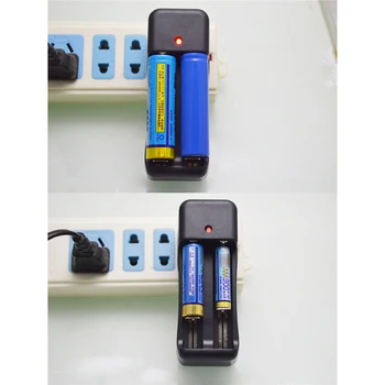 AA/ AAA tipo Ličio Baterijas, Universalus Didelės Galios Dual Slot Baterijos Kroviklis, NI-MH Nikelio-kadmio Baterijų Atsarginės Dalys