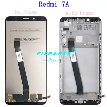 Naujas Ekranas Xiaomi Redmi 7 LCD Redmi 7A Ekranas Jutiklinis Ekranas skaitmeninis keitiklis Asamblėjos Redmi 7, 7A LCD Ekranas atsarginės Dalys