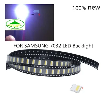 300PCS/Daug naujas SAMSUNG 7032 LED Apšvietimas Edge LED 