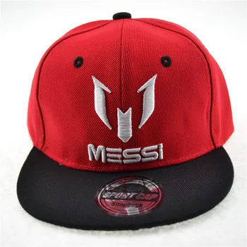 Aukštos Kokybės Vaikų skrybėlę Argentinos Futbolo MESSI Beisbolo Kepurės Berniukams, Mergaitėms, Vaikams, Vaikų Futbolo Messi Snapback Skrybėlės