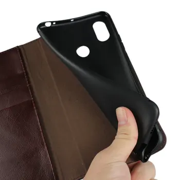 Flip Case For Xiaomi Mi Max 3 Prabangos Nekilnojamojo Originali Oda Verslo Piniginės Padengti Xiao Mi Max3 Maišelį Telefonų Priedų Dėklu Coque