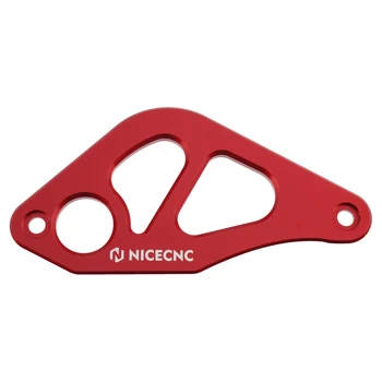 NICECNC Aliuminio Raudonas Galinis Stabdžių Suportas Guard Raštas Padengti Honda CR125 CR250R 1997-2001 XR650R 2000-2007 M. 2006 M. CR125 250R