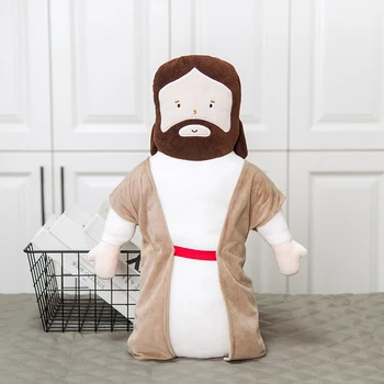 Jėzus Kristus Pliušinis Žaislas, Minkštos Lėlės, Apkabinti Pagalvę Krikščionių Kalėdų Dovana Berniukas, Mergaitė, 50 cm
