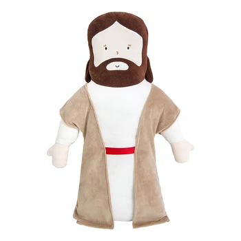 Jėzus Kristus Pliušinis Žaislas, Minkštos Lėlės, Apkabinti Pagalvę Krikščionių Kalėdų Dovana Berniukas, Mergaitė, 50 cm
