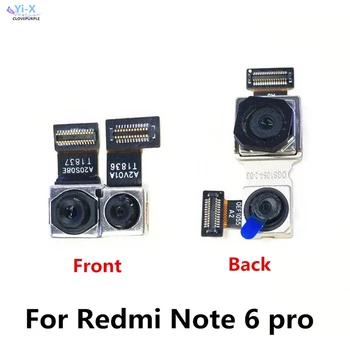 Atgal Priekiniai Pagrindinis Galiniai Mažas Didelis Mažas fotoaparatas Priekinė Kamera flex kabelis Xiaomi Redmi 6 Pastaba Pro Note6 Pro