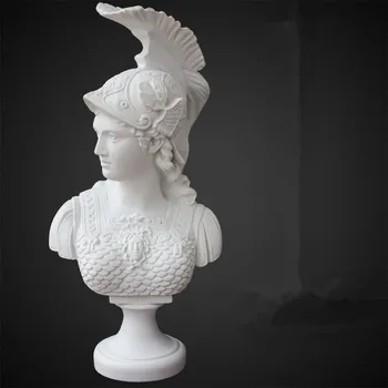 Graikų Atėnė Statula Pakabukas Darbalaukio Paveikslėlis Galvos Skulptūra Europos Stiliaus Kūrybos Vyno Kabineto Puošyba, Baldų R06