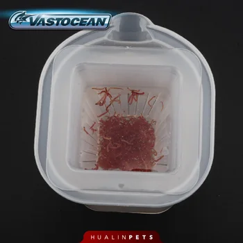 VASTOCEAN Akvariumas Užšaldyti Raudonos Širdys Taurės Magnetinio Finansuojančiojo Raudona Nematodas Fiksuoto taško Finansuojančiojo Vamzdelio storis 15mm