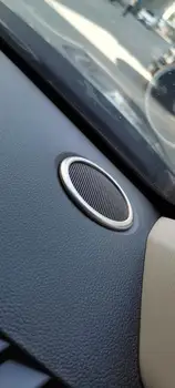 2vnt nerūdijančio plieno prietaisų skydelis garsiakalbis, garso žiedai Renault Duster 2018-2021