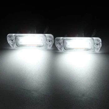 Automobilio Led Šviesos 2vnt Xenon Baltas LED Licenciją Plokštelės Šviesos Mercedes-Benz AMG ML, GL ir R Klasės W164 W251 Patvirtinimo parduotus Daiktus