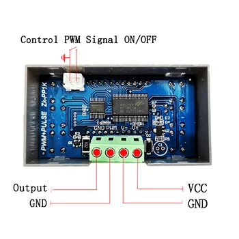 LCD Skaitmeninis PWM Signalo Generatoriaus, Pulso Dažnį, darbo Ciklas Aukščio Kvadratinės Bangos Stačiakampės Bangos Signalo Funkcija Generatorius