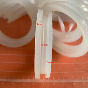 20pcs 47mm vidinis skersmuo-saulės silikono silikagelio sandarinimo poveržlė o žiedo tarpiklis