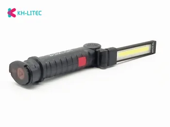 5 Režimai COB Handheld LED Darbo Šviesos Nešiojamų Dėmesio Žibinto Lempa Su Magnetiniu Nedėkite Žibintuvėlį, Fakelą, Kempingas Medžioklė