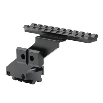 Universalus Taktinis AEG Pistoletas Plastiko Polimerų Bazės Quad Picatinny Rail Akyse Lazerio apšvietimas taikymo Sritis tvirtinimas Glock 17 5.56 1911
