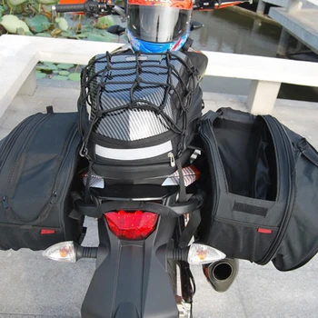 2020 Motociklo Vandeniui Balno anglies pluošto spalvos krepšiai Lenktynių Moto Šalmas Krepšiai Kelionės Bagažo įrankinės