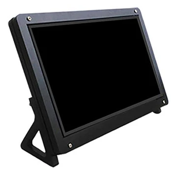 7 Colių Ekranas Ekranas LCD Atveju Paramos Turėtojas Aviečių Pi 3 Akrilo Korpuso Laikiklis LCD Black