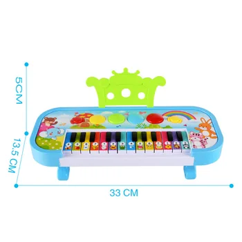Kūdikių Vokalo Žaislas Muzikos Instrumentas, Žaislų Kūdikiams, Vaikams, Gyvūnų Flash Šviesos Fortepijono Muzikos Vystymuisi Švietimo Žaislai Vaikams Dovanų