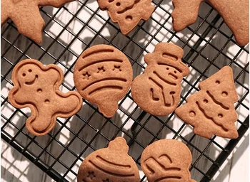 4PCS Sausainių Kepimo Formą Cookie Cutter Tai Padaryti Sau Kepimo Formą Virtuvė Įtaisą Kalėdų Tortas Dekoravimo Priemonės Velykų Prop