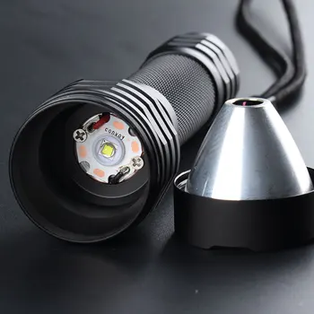 Žibintuvėlis Lanterna LED Vilkstinė M21A Luminus SST40 Led Žibintuvėlis Juodi C8+ 21700 Versija Kempingas Medžioklės, Žvejybos Flash Šviesos 2300lm