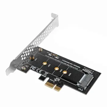 M. 2 NGFF PCI-E 14 perdavimo Card PCI Express 3.0 X1 NVME M. 2 M KLAVIŠĄ NGFF pcie SSD M2 riser card Adapter ir Žemo profilio brack