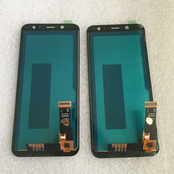 Išbandyta LCD SAMSUNG Galaxy A6 2018 LCD Ekranas A600 SM-A600F A600FN LCD Ekranas ir Touch Ekranas skaitmeninis keitiklis Asamblėja