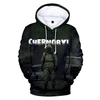 2021 Černobylio Naujas 3D hoodies vyrų/moterų Atvykimo Mados Atsitiktinis Marškinėlius 3D Spausdinimo Černobylio Vyrų Hoodie Megztinis su Gobtuvu