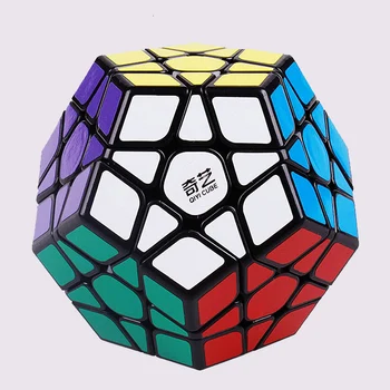 Magic Cube QiYi S Megaminx Greitis Profesinės 12 Pusių Įspūdį Cubo Magico Švietimo Žaislai Vaikams Smegenų Kibinimas Įspūdį Žaislai