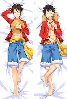 Anime Dakimakura VIENAS GABALAS pobūdžio seksuali mergina Monkey D. Luffy Sanji otaku Dakimakura mesti pagalvę padengti Kūno Hugging užvalkalas