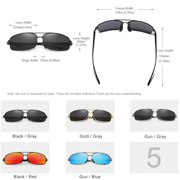 GXP Kvadratinių Vyrai Moterys iš Aliuminio Magnio Aukštos Kokybės Akiniai nuo saulės, Poliarizuoti UV400 Lens Klasikinis Retro Stiliaus Atspalvių Saulės akiniai