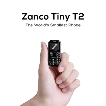 Pakuotėje 5 x ZANCO Maža t2 Mažiausias Pasaulyje Telefonas su 3G GSM/WCDMA Mini Korinio Atrakinta Mobiliojo telefono Pirkti tiesiai iš gamintojų