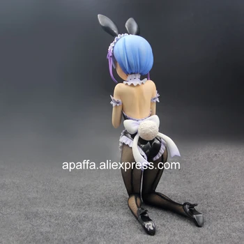 Re Nulio Pradeda Gyvenimą Kitoje Pasaulio Ram Rem Bunny Mergina PVC Veiksmų Skaičius, Anime Seksuali Mergina Paveikslas Modelis, Žaislai, Lėlės Dovana 30CM