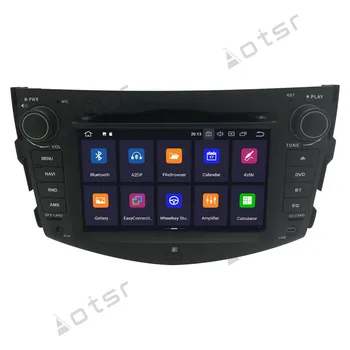 DSP 4+64G Android 10.0 Automobilio DVD Grotuvas GPS WIFI Bluetooth PSSS carplay RDS Radijo Toyota RAV4 RAV 4 2006 -2012 gps navigacijos