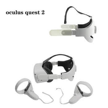 Pakeisti Reguliuojamas Galvos Dirželis Lankelis už Oculus Quest 2 VR Akiniai, Ausinės Šalmas Diržas Quest2 Virtualios Realybės Priedai