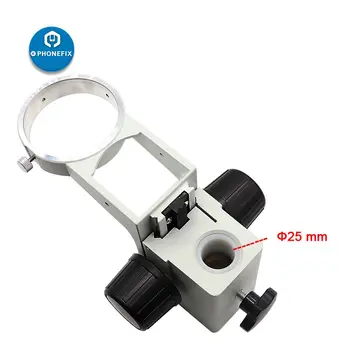 25mm/ 30mm Stereo Mikroskopas Sunkiųjų Pavarų Žiedas Reguliuojamas 76mm Mikroskopo Objektyvą Stovi Pavarų Žiedas Mount Turėtojas Rankos Mikroskopu Dalys