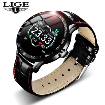 LIGE Sporto smartwatch Vyrai 