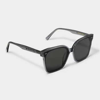 2021 Naujas mados GM akinius moterims, vyrams, Akiniai nuo saulės ŠVELNUS SAL Acetatas Aikštėje Poliarizaciniai UV400 lęšiai, Saulės akiniai moterys vyrai
