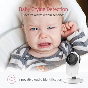 YI 4pc Namų Kamera, Belaidė IP Apsaugos Stebėjimo Sistemos, Naktinio Matymo Dviejų būdas Namų Biuro Parduotuvė Baby Pet Stebėti YI Debesis