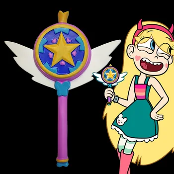 Star vs. Blogio Jėgas Princesė Star Drugelis magic wand cosplay guminės lazdos vaidmuo žaisti žaislų prop