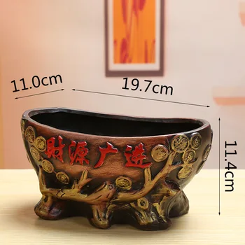 Senovinių Kinų Keramikos Bonsai Vazonai Gėlių, Augalų, Namų Apdailos Viešbutis Sodo Puošmena