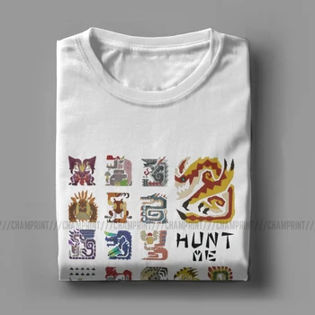 Monster Hunter Pasaulio Medžioklė Man T Marškinėliai Vyrams Medvilnės Humoras, T-Marškinėliai Rathian Drakono Medžioklė MHW Žaidimas Tees trumpomis Rankovėmis Drabužius