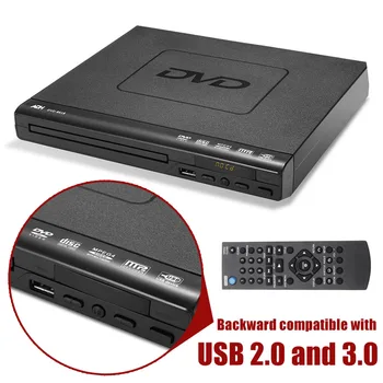 Mini DVD Grotuvas, USB, HD Portable Kelis Peržiūros ADH DVD, CD, SVCD, VCD MP3 Diskų Grotuvas Namų kino Sistema
