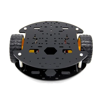 Protingas Robotas Automobilių Važiuoklės Transporto priemonės Kliūtis, Išvengti Sekimo Roboto Modelis Su Greičio Nustatymo Už Arduino 